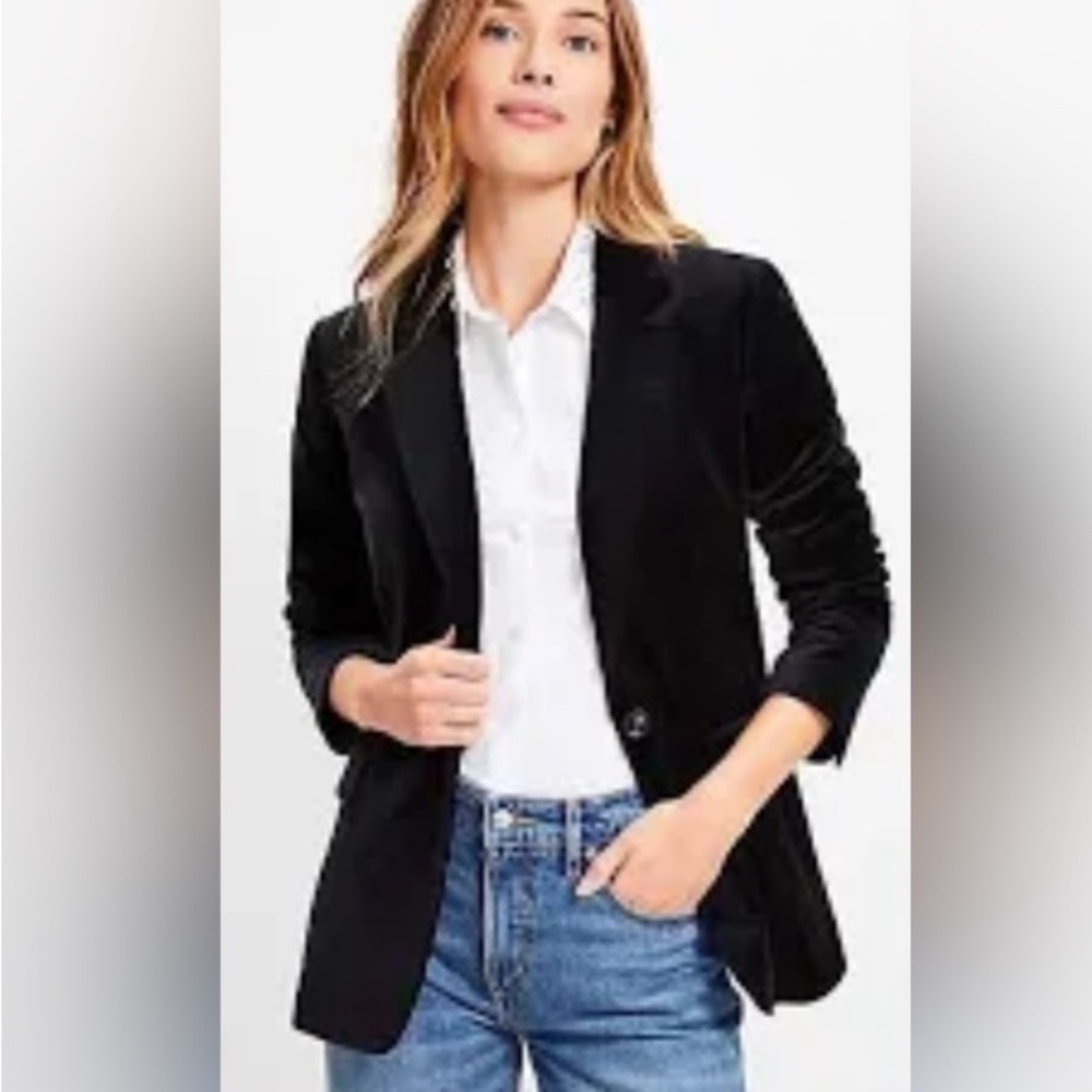 GAP Black Women's Tailored Blazer